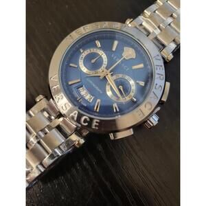 🔥NEW‎ AUTHENTIC Versace Greca Medusa Date Men's Luxury Watch
